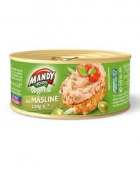 Mandy Foods Gemüseaufstrich mit Oliven, 120g