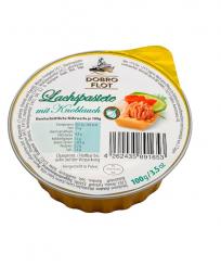 Dobro Flot Паштет из лосося с чесноком, 100 гр