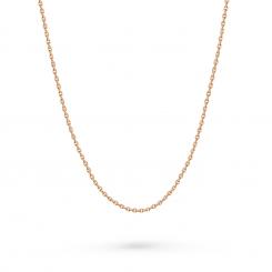 Цепочка, русское красное золото 585 пробы, ширина ≈ 1,5-2 мм, вес в 55 см ≈ 3,31 гр.