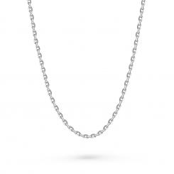 Цепочка из серебра 925 пробы, ширина ≈ 4 мм, вес в 50 см ≈ 20,20 гр.