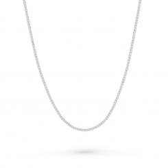 Изящная цепочка из серебра 925 пробы, плетение «двойной анкер», ширина ≈ 3 мм