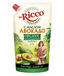 Mr.Ricco Mayonnaise mit Avocadoöl 67% Fett, 375g
