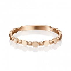 Damenring, Russisches Rotgold 585