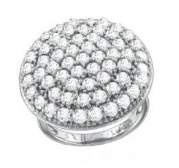 charmanter Damenring, Silber 925, Zirkonia.  Regulärer Preis 140,-€.   Sonderpreis 70,-€