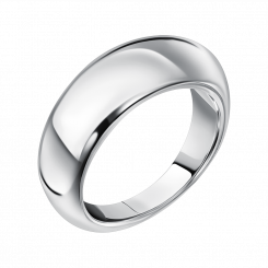 Eleganter Damenring, Silber 925, Breite ca. 7 mm
