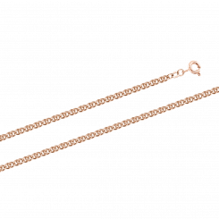 Classic chain/ bracelet, red gold 585, weaving - Carapace, width approx. 2.5 mm, weight in 18 cm approx. 0.8 g., weight in 45 cm approx. 2.0 g.