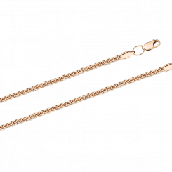 Gold chain in russian red gold 585, width approx. 3 mm