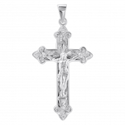 Wunderschöner Kreuzanhänger, Silber 925, Höhe ca. 58 mm