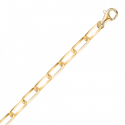 Armband, Gelbgold 585, Breite ca. 3 mm, Länger ca. 19 cm