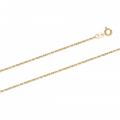 Feine und elegante Kette aus 585er Gelbgold