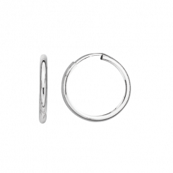 Ohrringe, Silber 925, Durchmesser ca. 14 mm