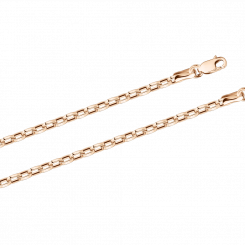 Gold chain in russian red gold 585, width approx. 2,5 mm