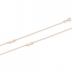 Armband mit Anhänger - "Unendlichkeit" Länger ca. 9 mm, Russisches Rotgold 585, Zirkonia