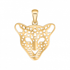 Pendant, 585 yellow gold, height approx. 22 mm