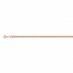 Gold chain in russian 585 red gold, width approx. 3 mm, weight approx. 7,47 gr.