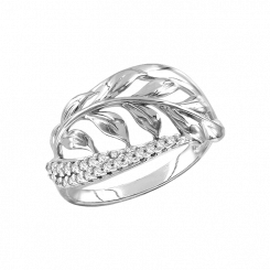  Damenring, Silber 925, Zirkonia
