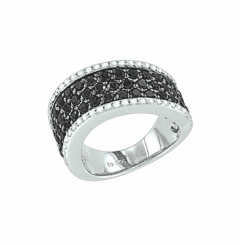  Damenring, Silber 925, Zirkonia