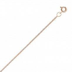 Gold chain in russian red gold 585