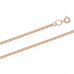 Goldkette aus russischem Rotgold 585, Breite ca. 2 mm