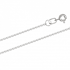 Attraktive Kette aus Silber 925, Anker Flechten, Gewicht in 40 cm ca. 1,09 g., Gewicht in 60 cm ca. 1,53 g.