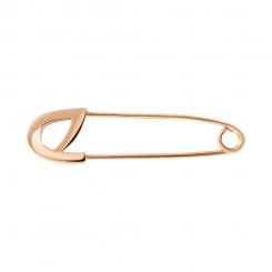 Safety pin, russian red gold 585, length approx. 30 mm 
