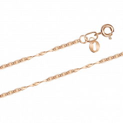 Gold chain, russian red gold 585, width approx. 1,5 mm