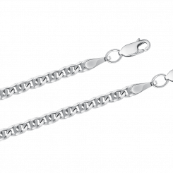 Цепочка из серебра 925 пробы, ширина ≈ 3,5 мм