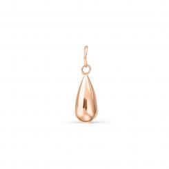 Pendant, russian red gold 585, height approx. 24 mm
