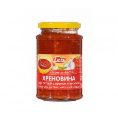 Leis Sauce - Chrenovina, mit Meerrettich und Knoblauch, 370 ml