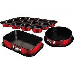 Berlinger Haus Metallic Line Edition 3-piece springform pan set with muffin tin