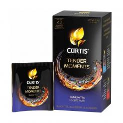 Curtis Premium Черный чай "Нежные моменты", 25 чайных пакетиков х 1,5 г (общее количество 37,5 г)