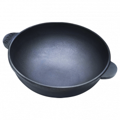 Brizoll cast iron serving wok, 18 x 6 cm