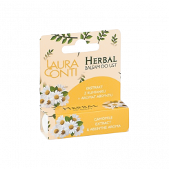 Herbal Traditions Lippen - Kräuterbalsam Laura Conti Botanical mit Kamille, 4,8 g