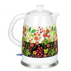 Ceramic kettle "Chochloma" 2 liters
