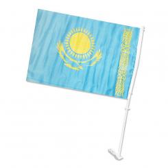 Autoflagge "Kasachstan", 30 x 43 cm
