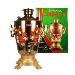 Elektrischer Samowar "Imperia" 3.2 L, goldfarbig
