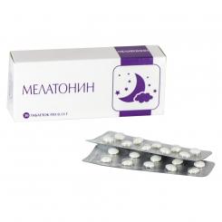 Food supplement melatonin 30 tablets of 0.13 g each