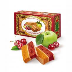 Belyov Pastila made from apples with cherries, 100 g