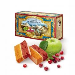 Belyov Pastila made from apples with wild cranberry, 100 g