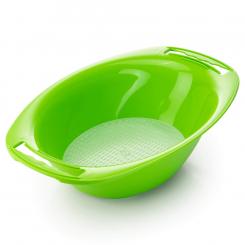 Börner drip tray with sieve for V5 and V6, green