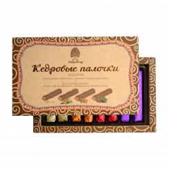 Кедровые палочки ассорти - классические, малина, облепиха, чёрная смородина