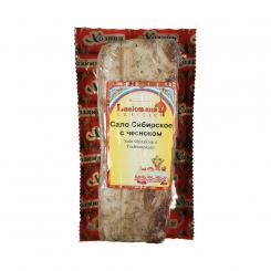 Lackmann Сало свиное "Сибирское с чесноком", около 280 г