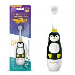 MEGA TEN Elektrische Zahnbürste Figur: Sonic Pinguin