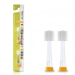 MEGA TEN replacement toothbrush heads for the Sonic series (medium 4-12 years)