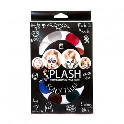 SPLASH Professionelles Kinderschmink-Set „Gruselgeschichten“ 8 Farben, 26 g