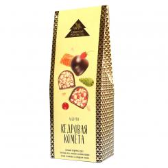 Кедровая комета ассорти - клюква, земляника, шишка, классическая, 120 г