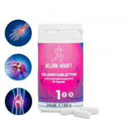 Nahrungsergänzungsmittel Gelenktabletten, 60 Kapseln