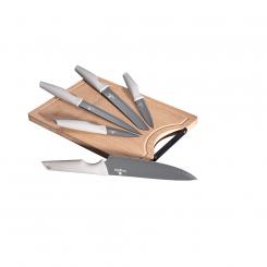 Berlinger Haus Aspen Collection Набор ножей с разделочной доской, 6 предметов