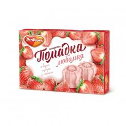 РотФронт Помадка со вкусом клубники и сливок, 180 г