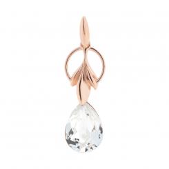 Pendant in 925 silver with Swarovski crystals